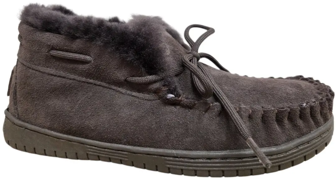 Warmbat Bunya Women Suede Choco Pantoffels Dichte Sloffen Bruin Suede Dames