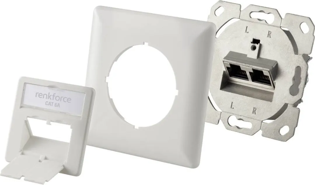 Renkforce RF-4695152 Netwerkdoos Inbouw CAT 6A