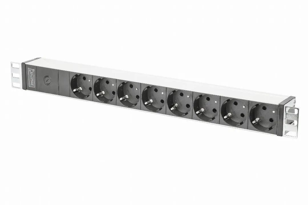 Digitus DN-95410 Patchkast Stekkerdoos 19" - 1 HE - Zwart - afbeelding 6 van 6
