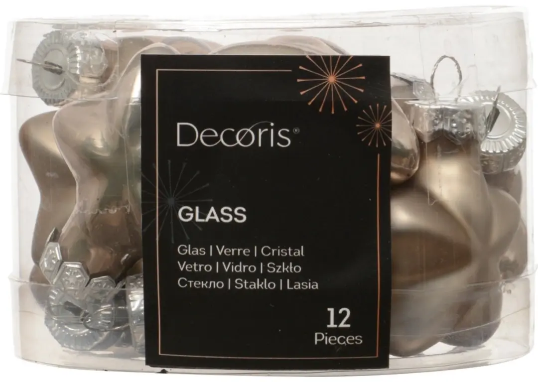 Ster glas enamel matt mix III Decoris