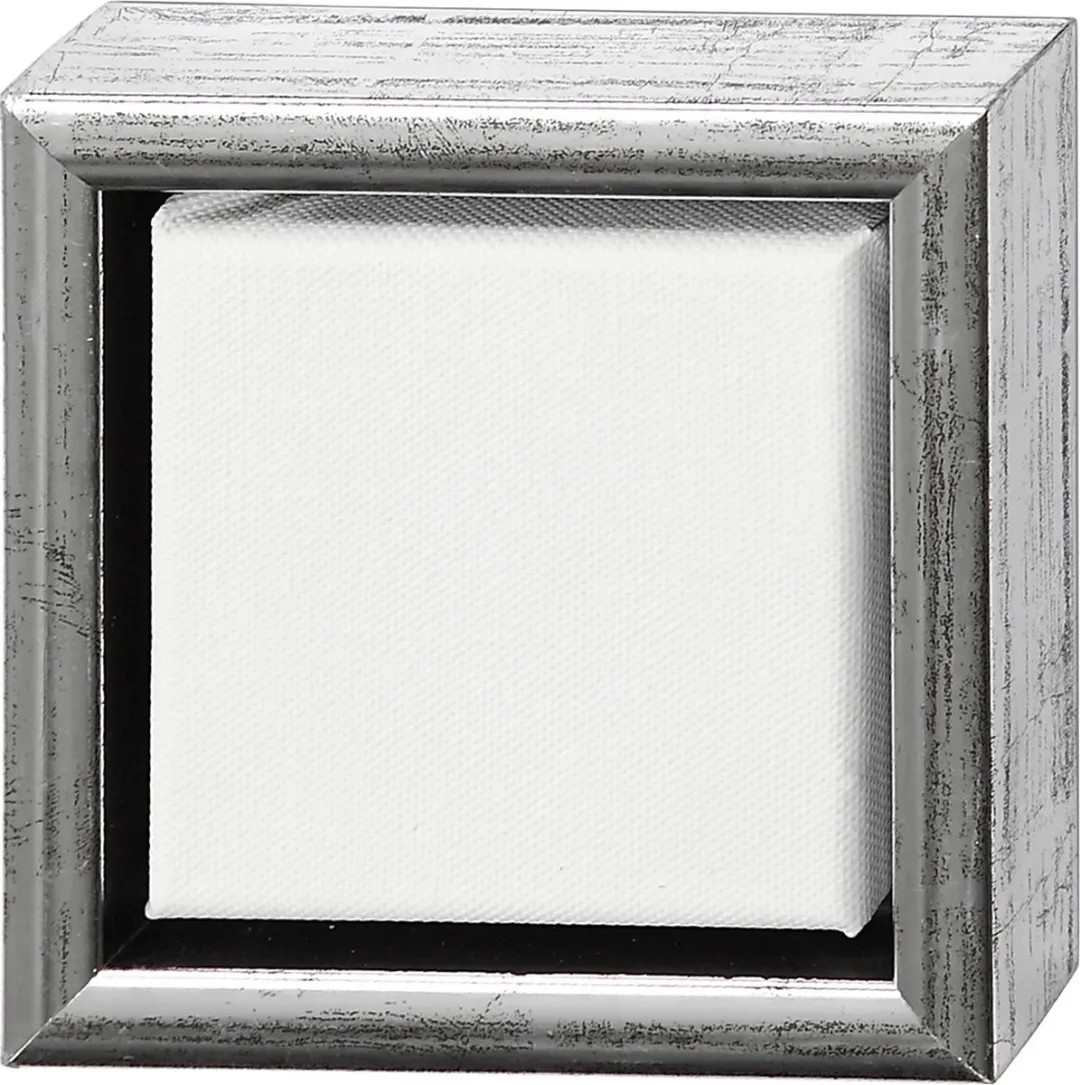 Creativ Company ArtistLine Canvas Schilderij 10x10cm - Multicolor