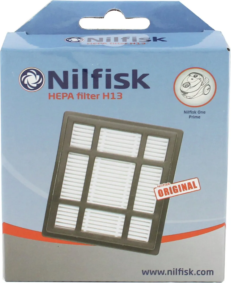 Nilfisk H13 One Stofzuigerfilter HEPA 107414332 - Kleurenmix