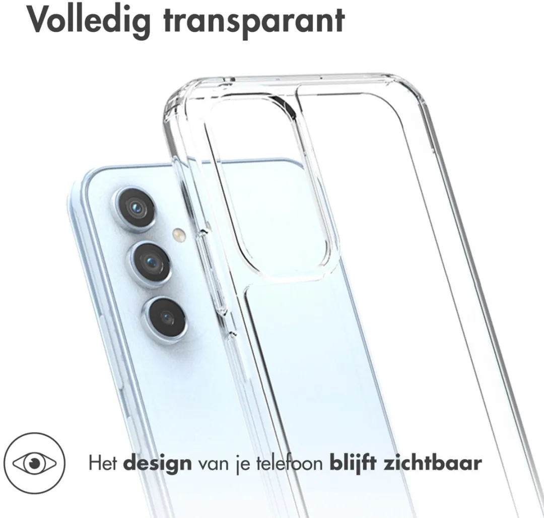 Accezz Xtreme Impact Backcover 2.0 Hoesje - Samsung Galaxy A54 - Transparant