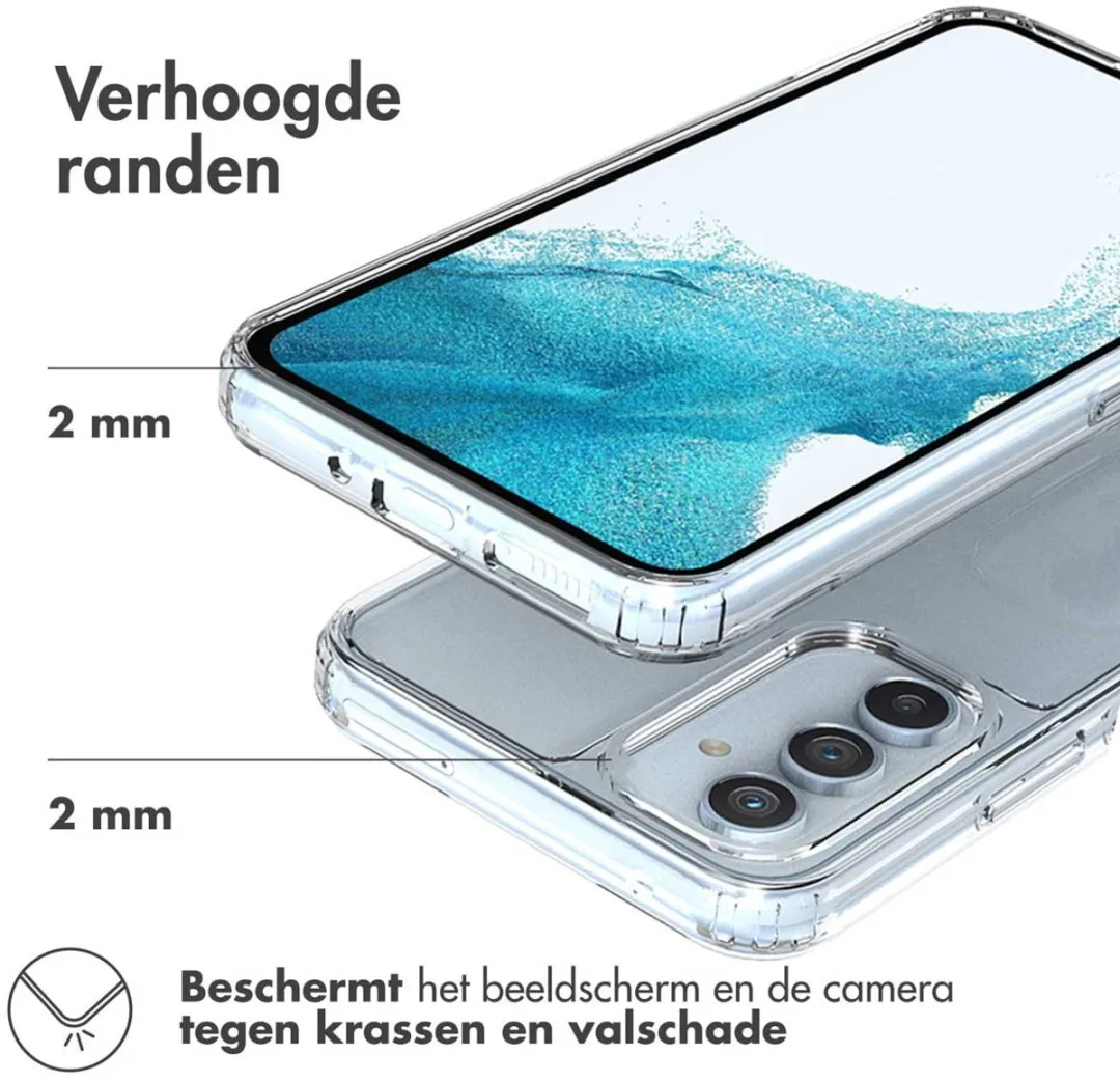 Accezz Xtreme Impact Backcover 2.0 Hoesje - Samsung Galaxy A54 - Transparant