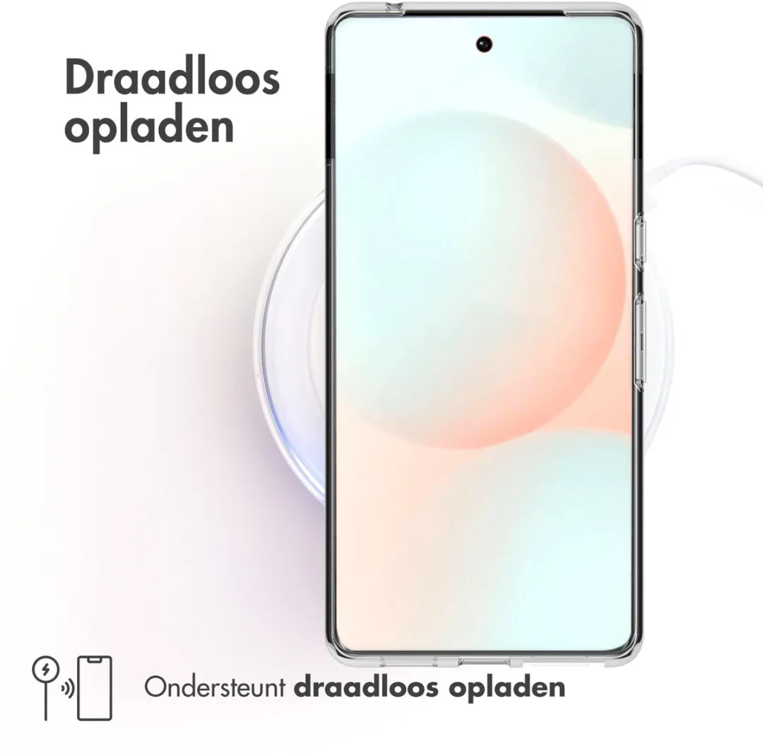 Accezz Hoesje Google Pixel 7 Pro - Transparant