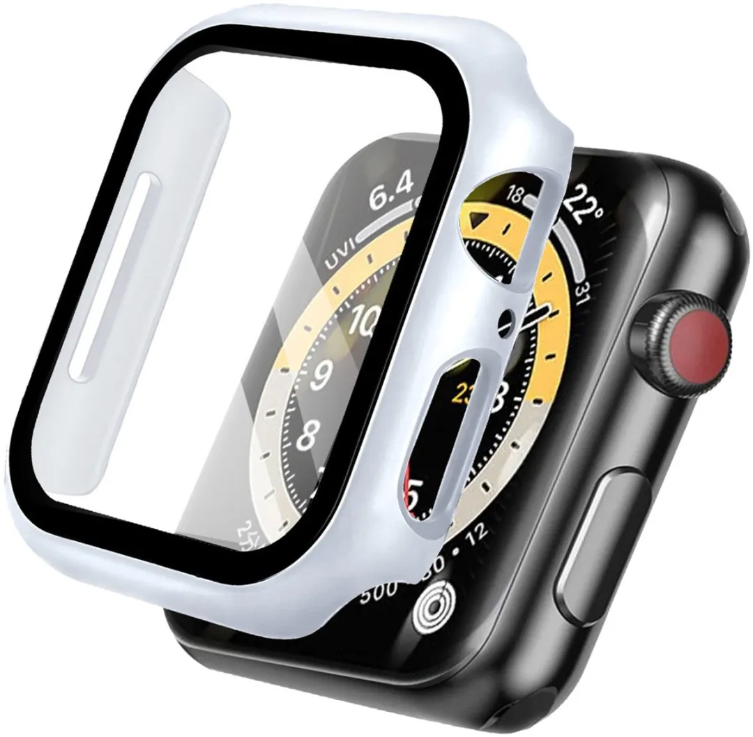 Imoshion Apple Watch 41mm Full Cover Hoesje - Zilver