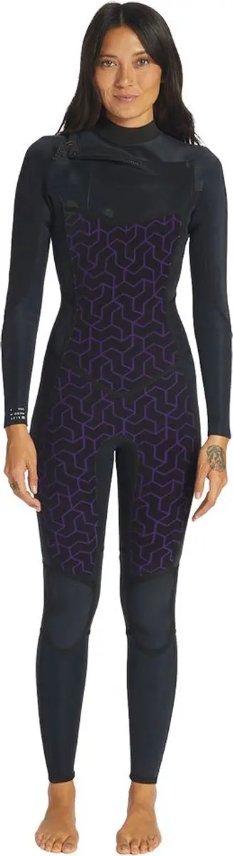 Billabong Synergy 4/3mm Dames Wetsuit - Zwart - afbeelding 3 van 6