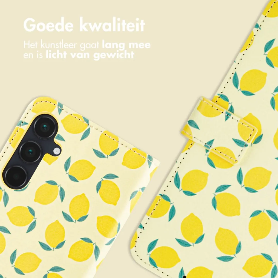 Imoshion Galaxy A55 Hoesje - Citrus Dream - 3 Pasjes