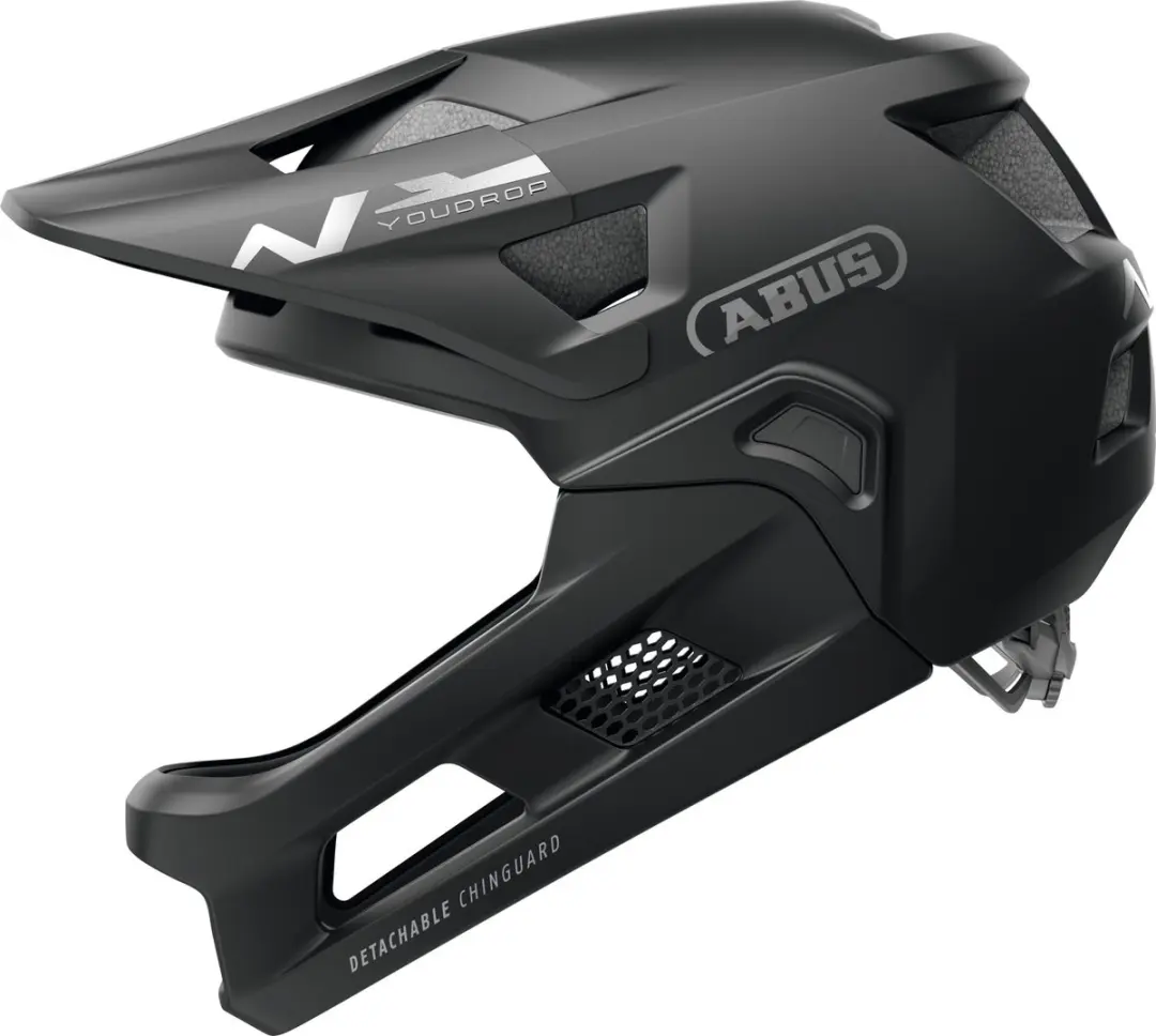 Abus helm YouDrop FF muted black S 48-55cm