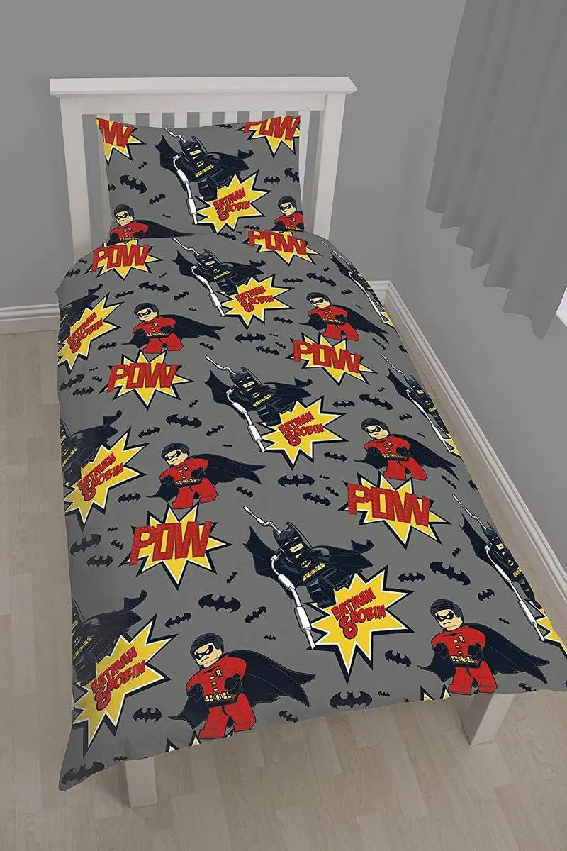 Lego Batman Dekbedovertrek Pow 135x200 Polykatoen