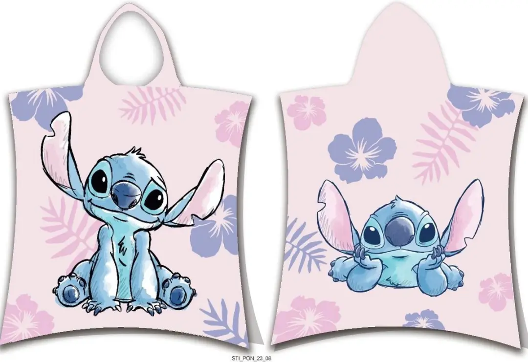 Disney Lilo & Stitch Poncho, Flower