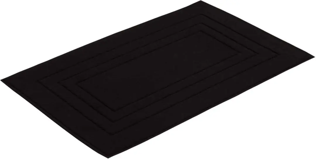 Vossen Feeling Badmat Groot 67x120cm - Zwart - afbeelding 2 van 2