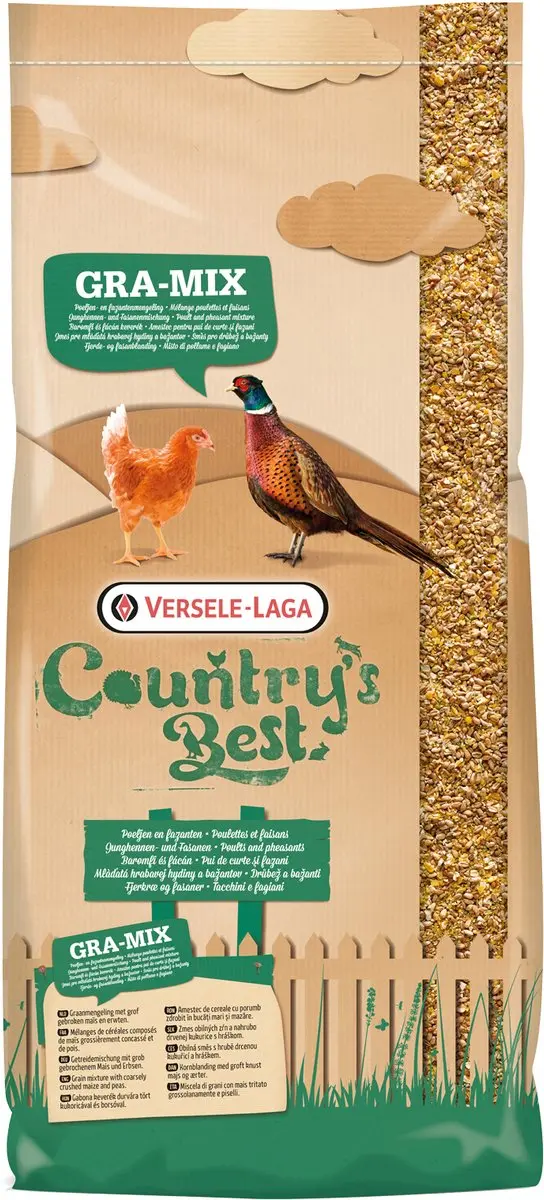 Versele-Laga Country's Best Gra-Mix Kippenvoer - 20kg - afbeelding 3 van 4