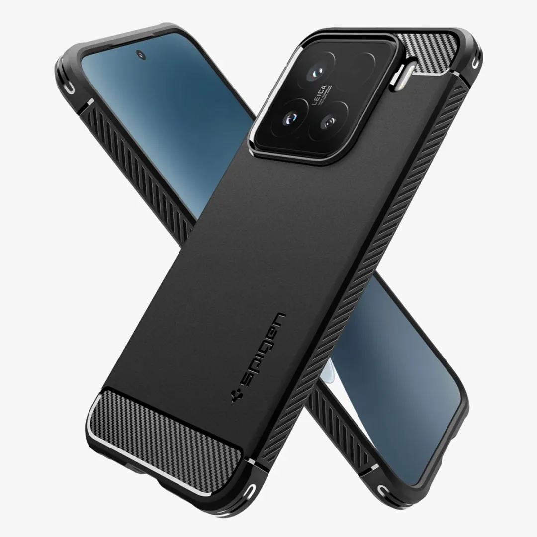 Spigen Rugged Armor ACS08859 Backcover Xiaomi 15 - Matte Black
