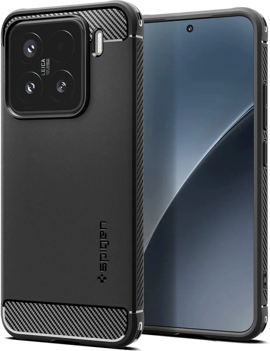 Spigen Rugged Armor ACS08859 Backcover Xiaomi 15 - Matte Black