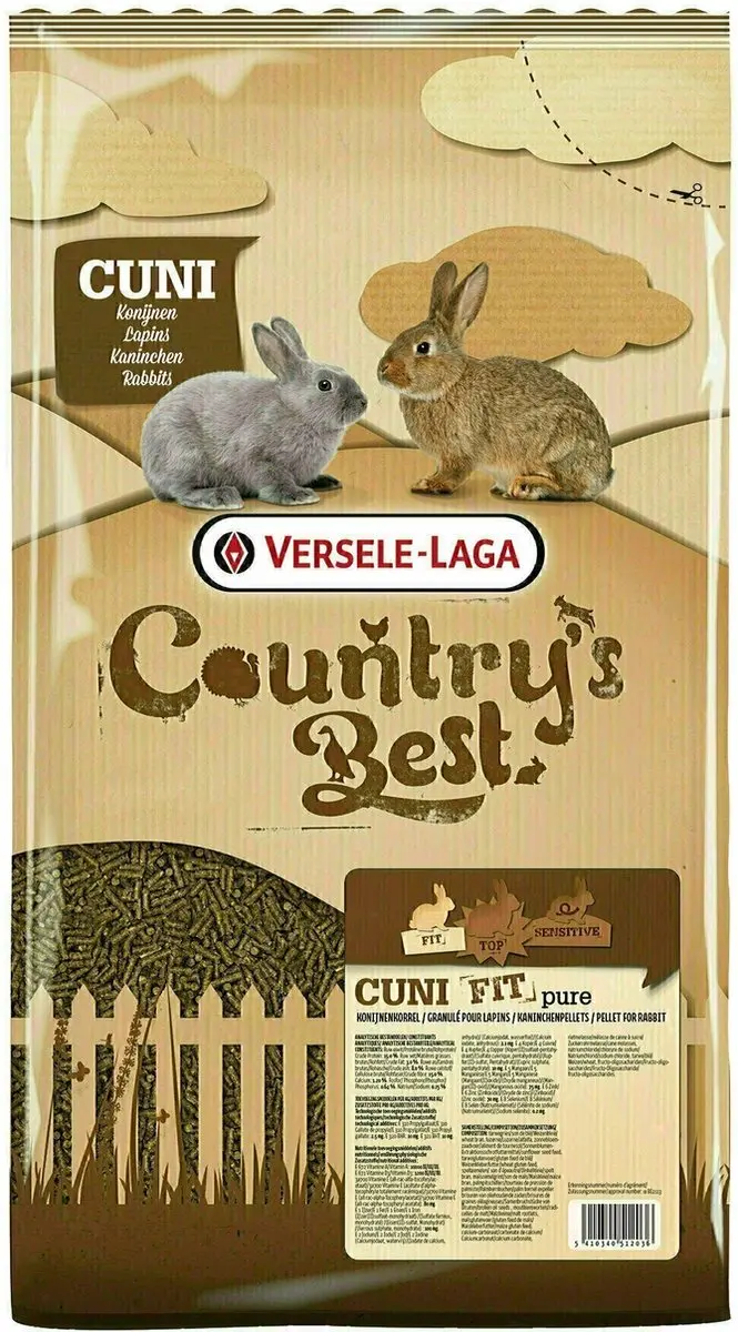 Versele-Laga Cuni Fit Pure Konijnenkorrel 5 kg - afbeelding 3 van 3