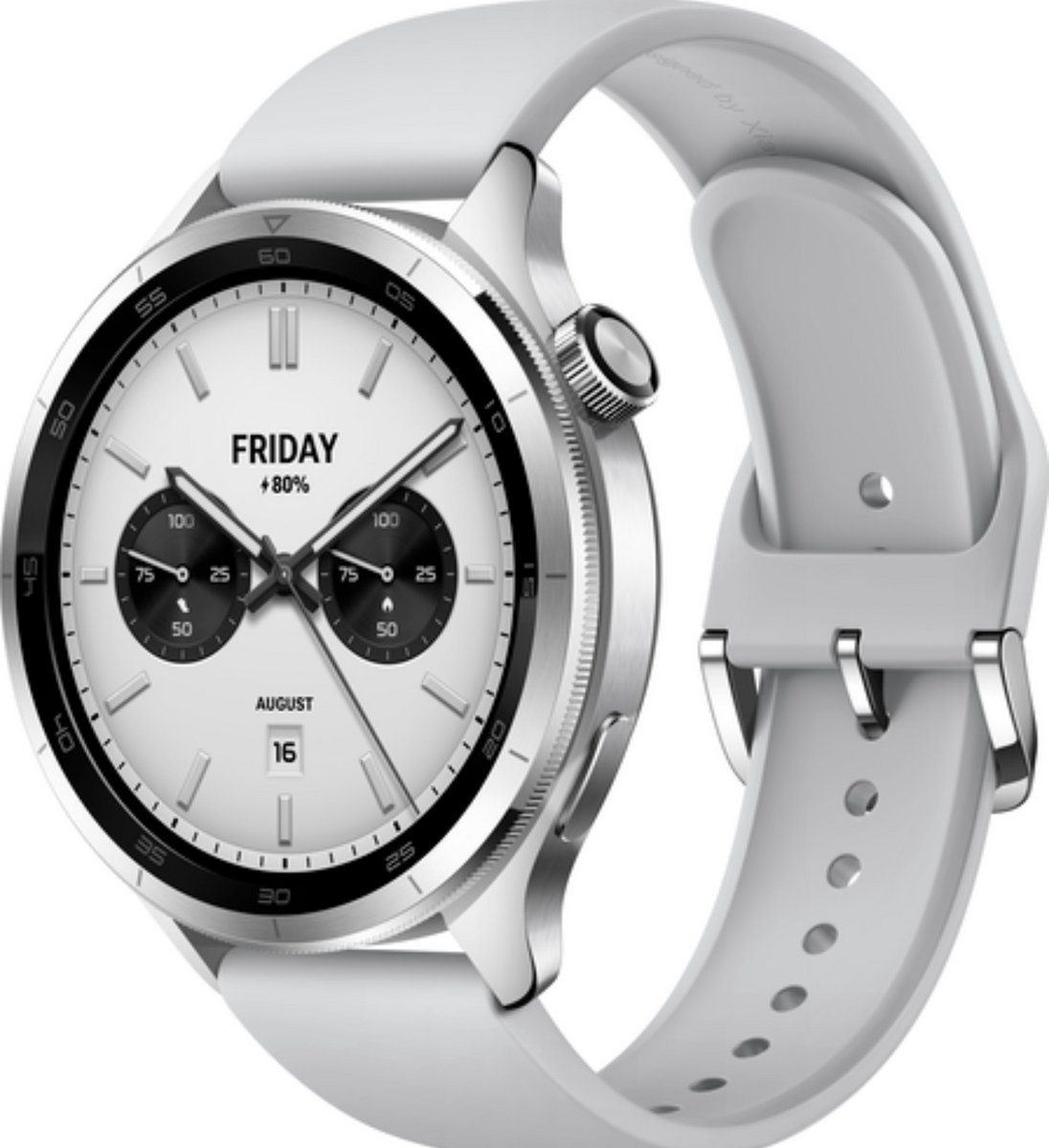 Xiaomi Watch S4 - Smartwatch - 47 mm - Zilver