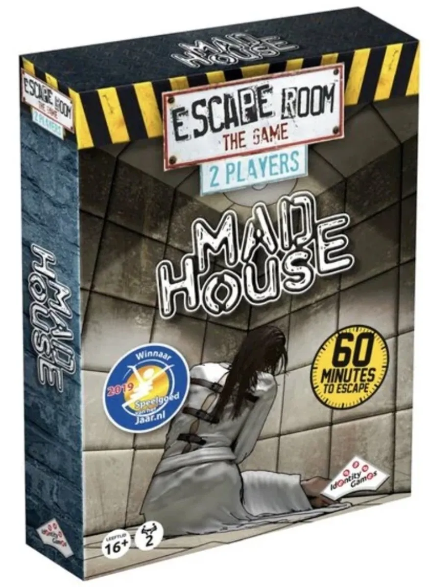 Identity Games Escape Room Mad House Bordspel