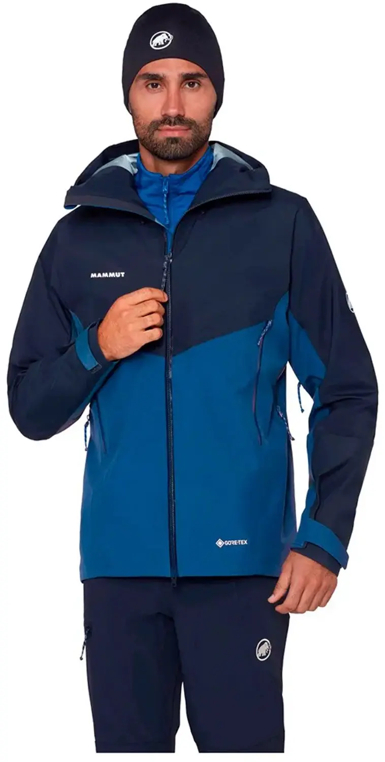 Mammut Crater Iv Hardshell Gore-tex® Jas Blauw M Man