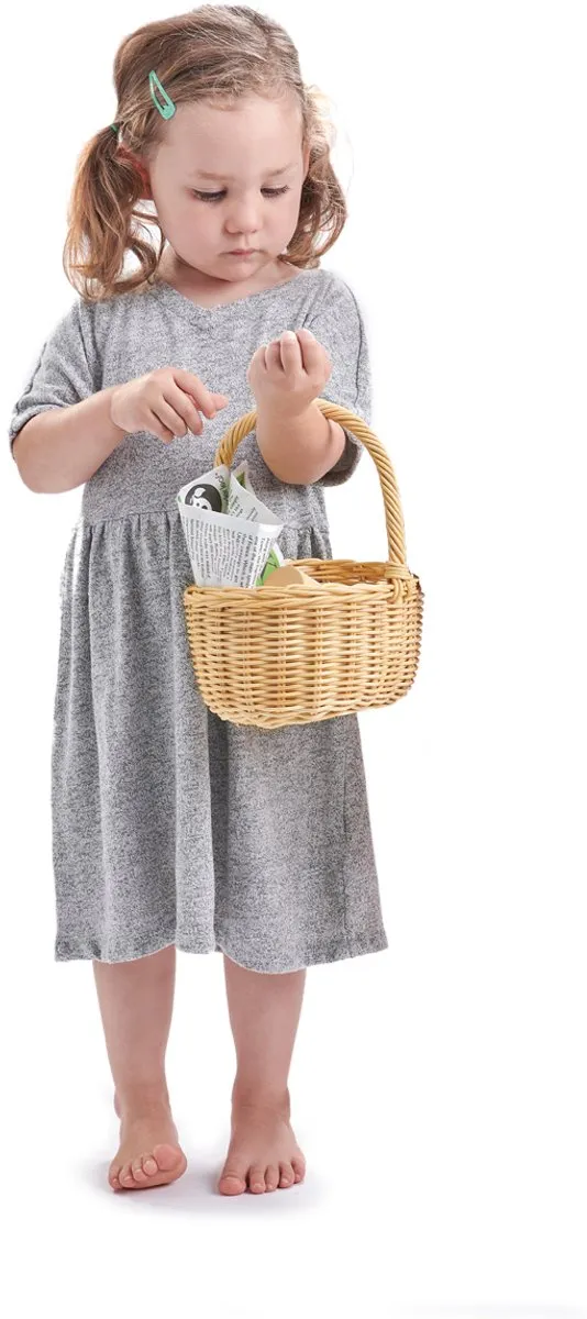 Tender Leaf Toys Mandje met Boodschappen - Multicolor
