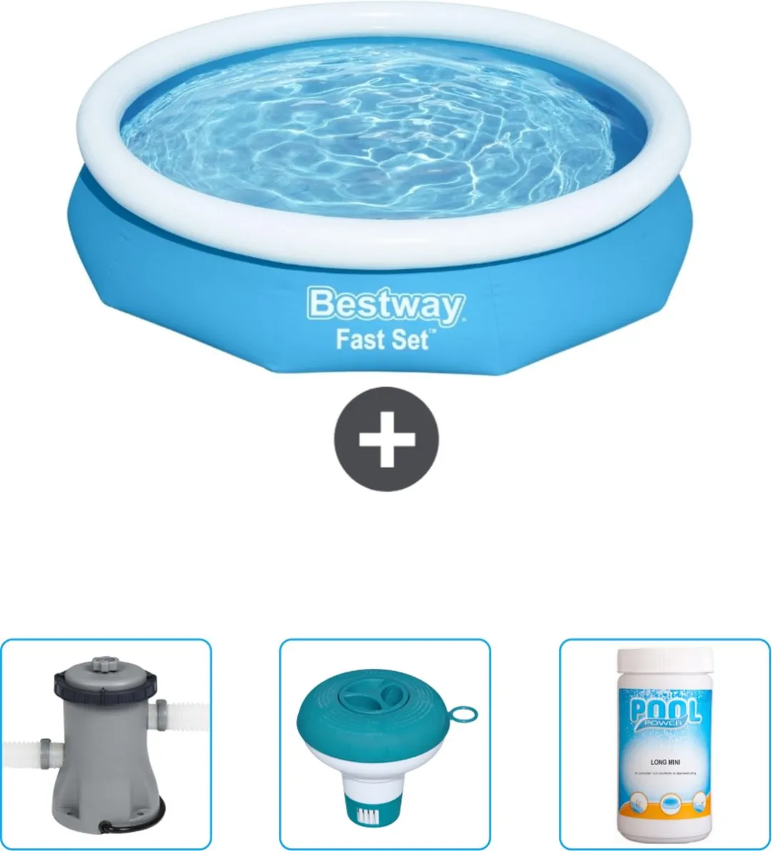 Bestway Fast Set Rond Zwembad 305x66cm