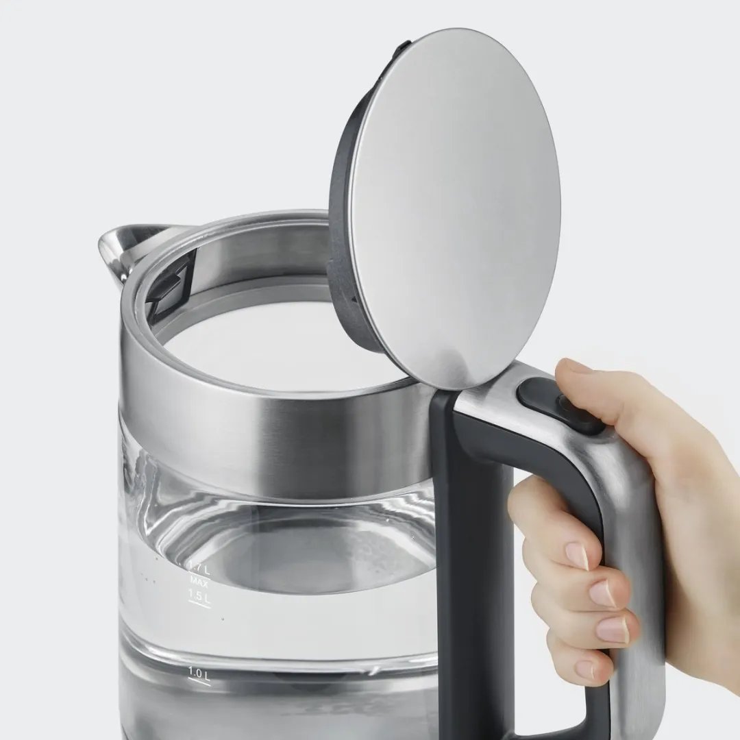 Severin WK 3420 Waterkoker 2200W - 1,7L - RVS/Zwart