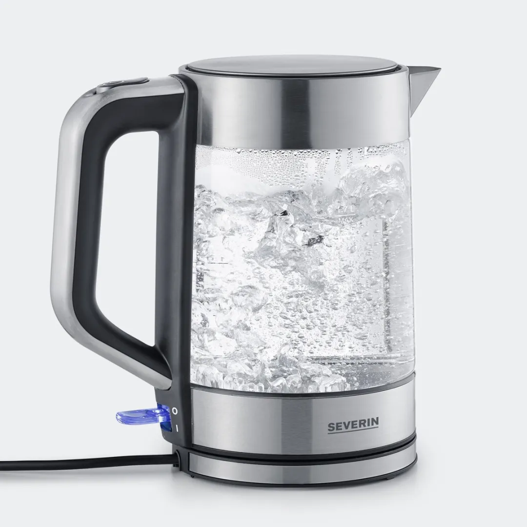 Severin WK 3420 Waterkoker 2200W - 1,7L - RVS/Zwart - afbeelding 6 van 6
