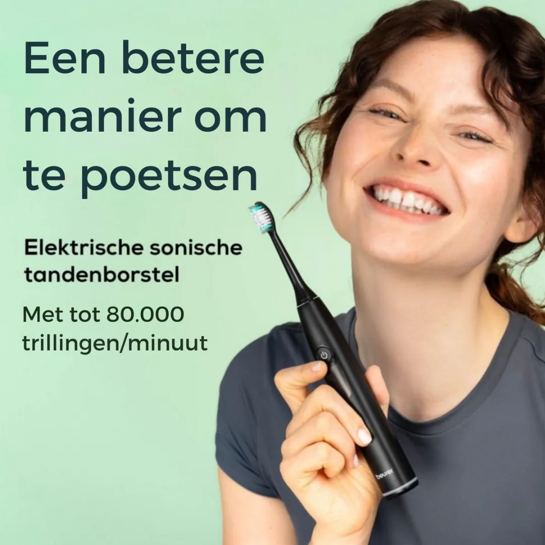 Beurer SC 50 Sonische Tandenborstel - Midnight Ink - 2 Opzetborstels
