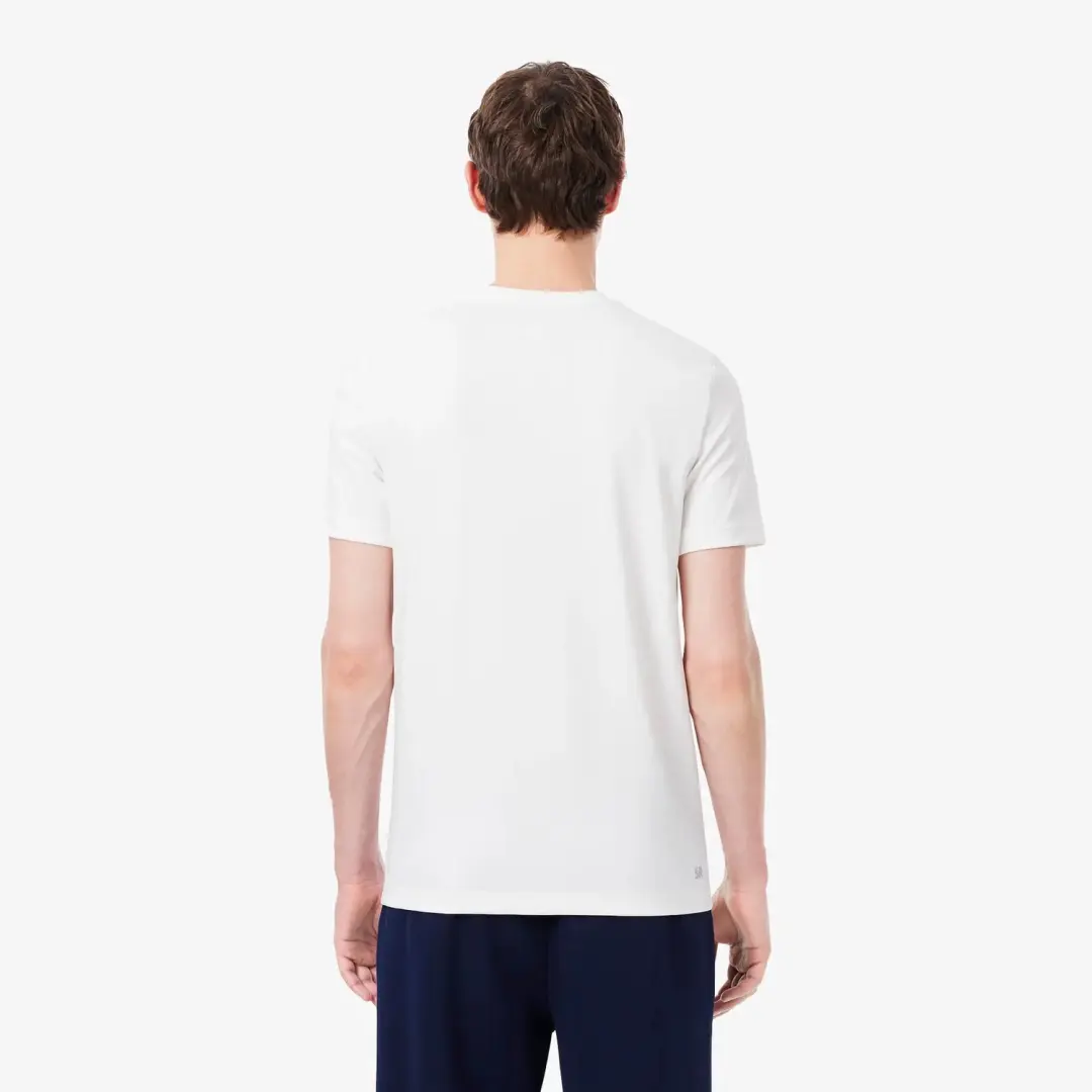 Lacoste French Team T-shirt - Marine - afbeelding 4 van 6