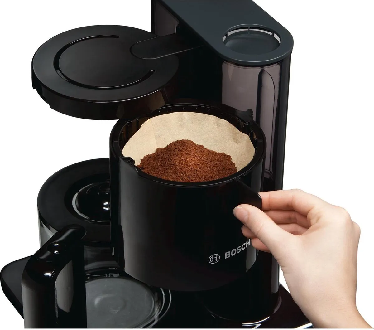 Bosch TKA8013 Styline Koffiezetapparaat - 15 Kopjes - Zwart