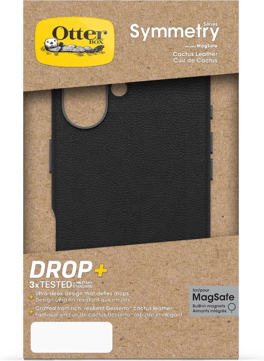 OtterBox Symmetry iPhone 16 Hoesje - Magnetisch - Noir Ash
