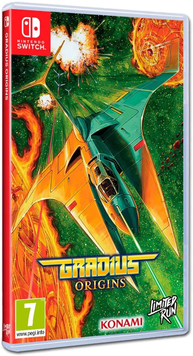 Limited Run Games Gradius Origins Cover A Gradius 2
