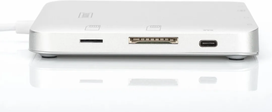 Digitus DA-70863 USB 3.2 Hub - Laptop Dock - Zwart