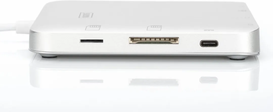Digitus DA-70863 USB 3.2 Hub - Laptop Dock - Zwart
