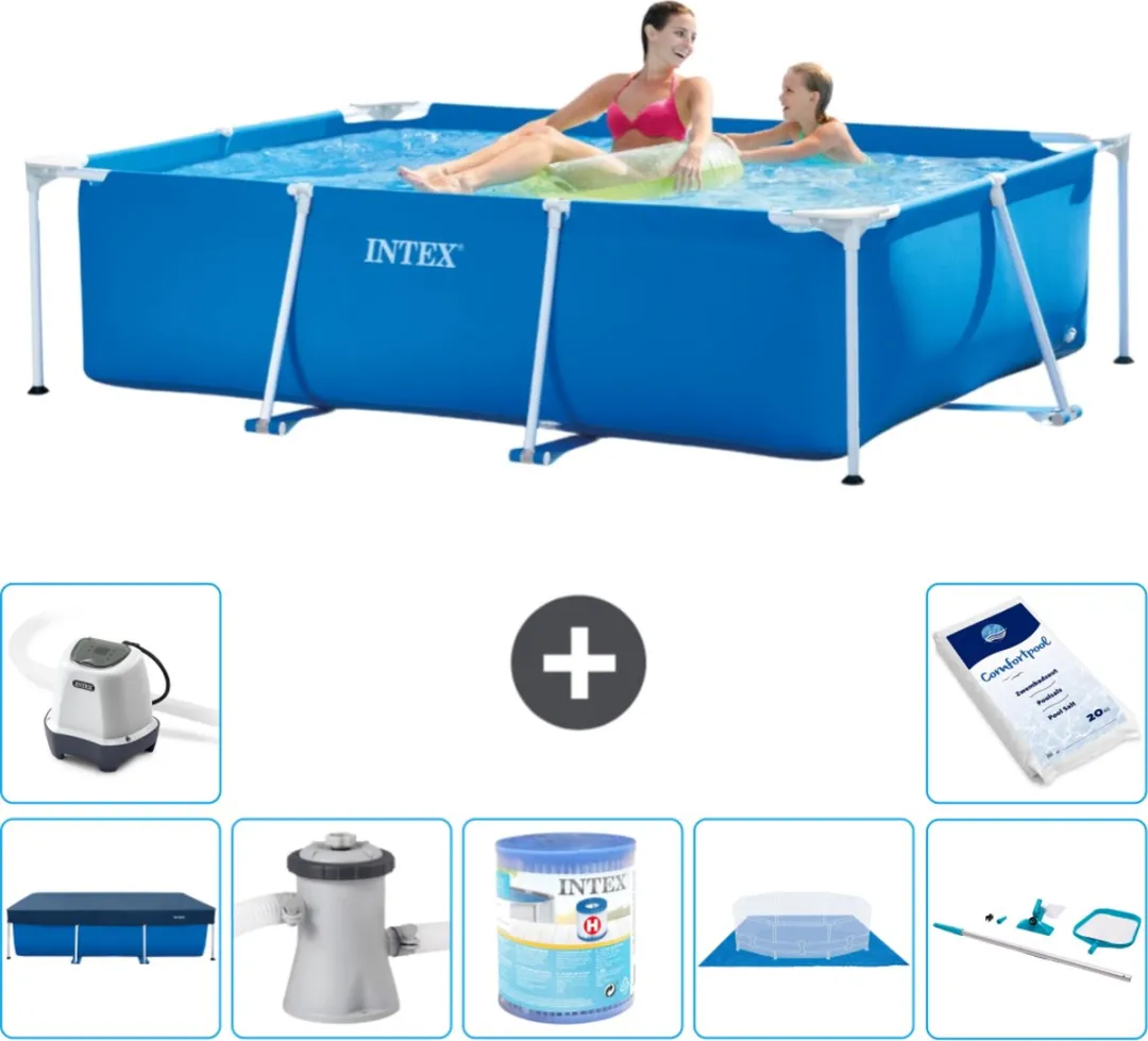Intex Rechthoekig Frame Zwembad 220x150x60cm