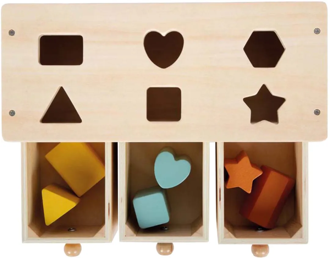 Small Foot Montessori Houten Sorteerspel 6 Stuks - FSC - Multi - afbeelding 6 van 6