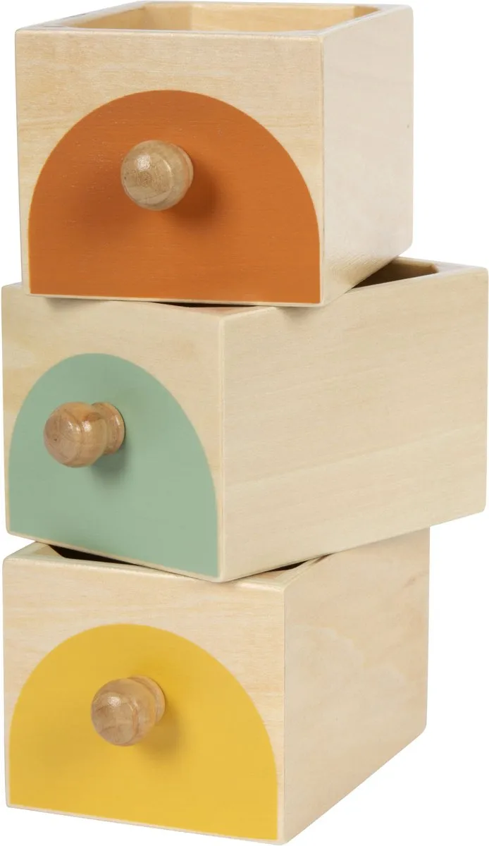 Small Foot Montessori Houten Sorteerspel 6 Stuks - FSC - Multi
