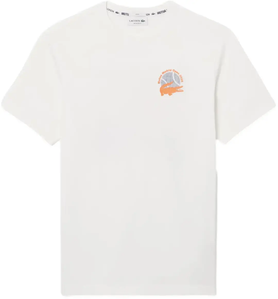 Lacoste Mutua Madrid Open T-shirt - Marine - S - afbeelding 3 van 6