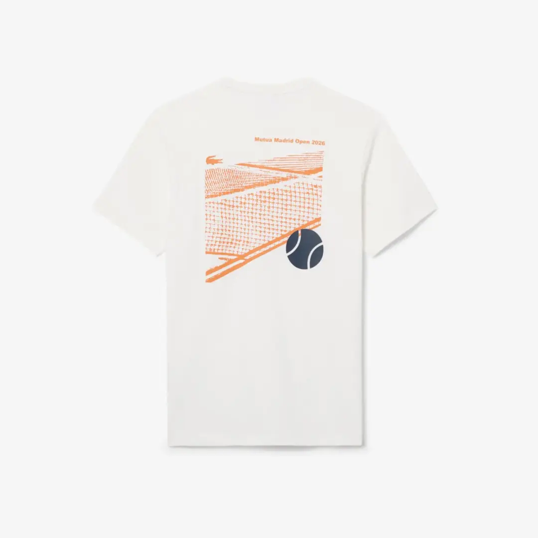 Lacoste Mutua Madrid Open T-shirt - Marine - S - afbeelding 4 van 6