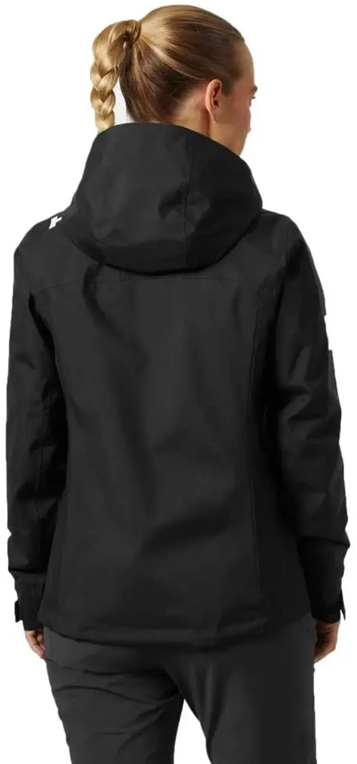 Helly Hansen Crew Hooded Midlayer 2.0 Dames Jas - Zwart - afbeelding 2 van 4