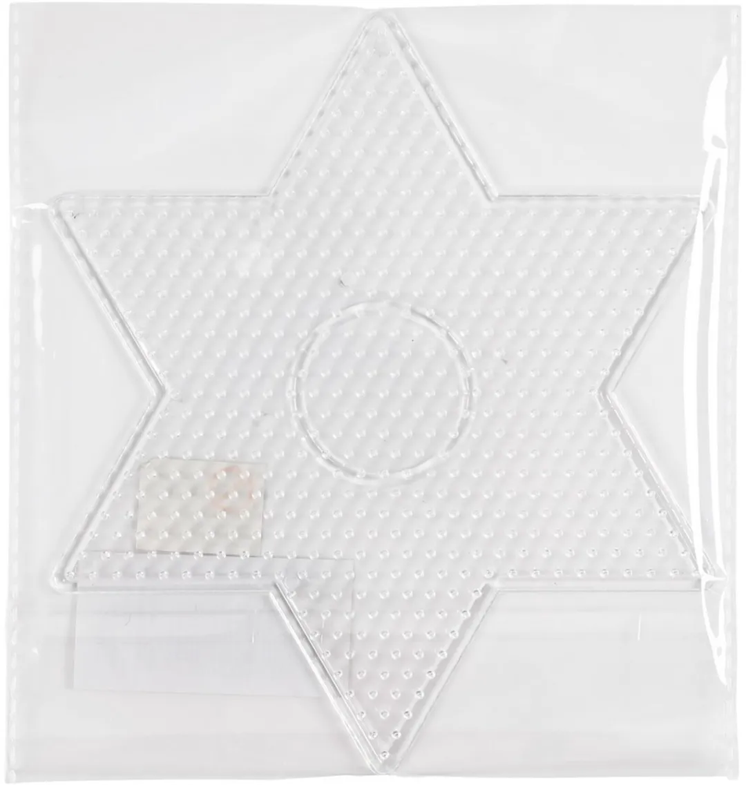 Creativ Company Grondplaat Ster Groot Transparant 15cm