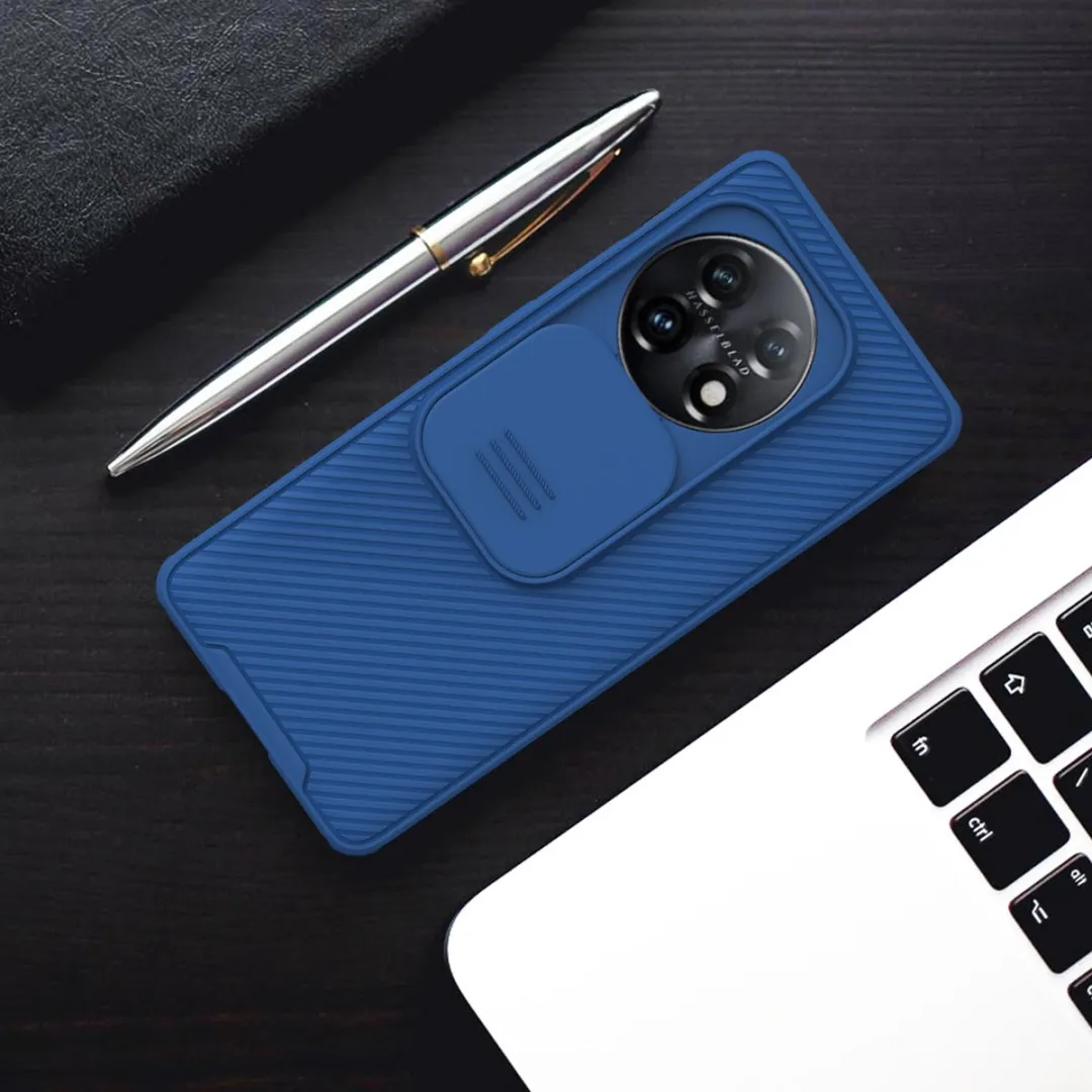 Nillkin CamShield Hoesje OnePlus 11 - Blauw