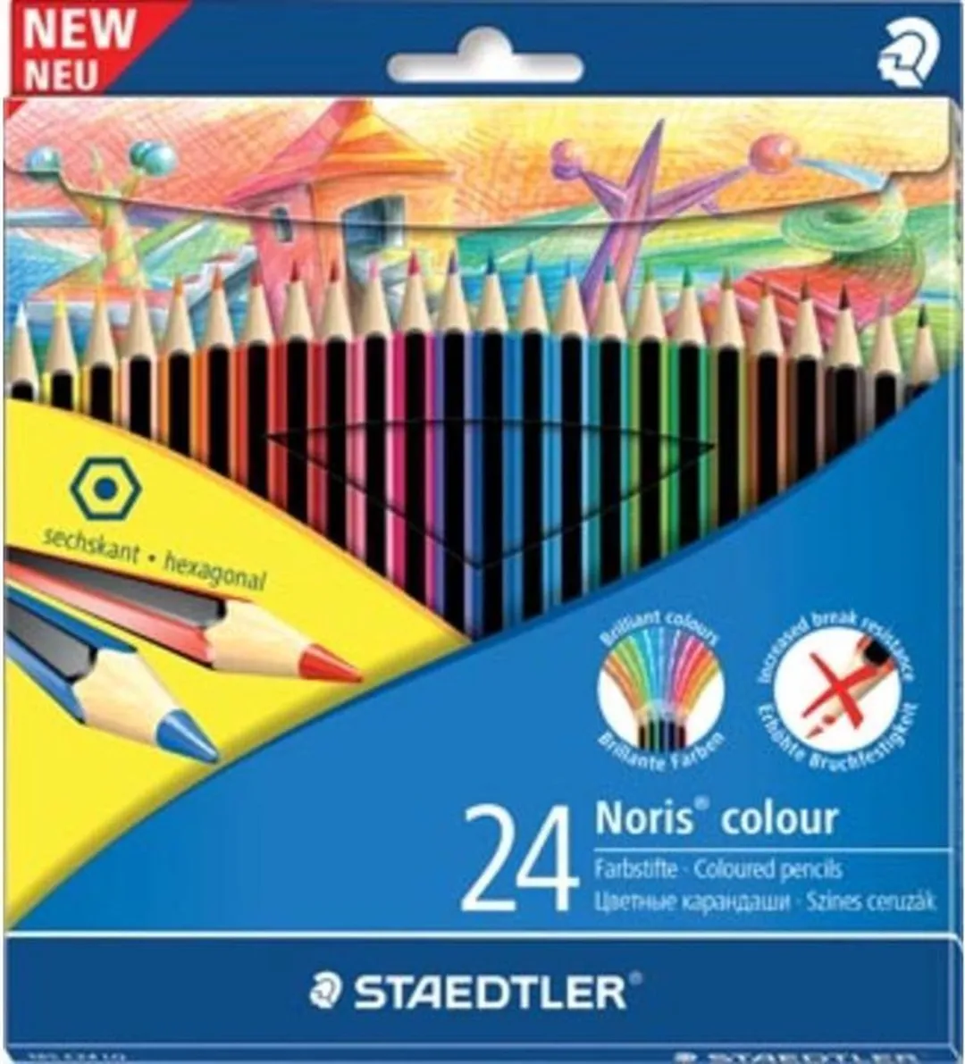 STAEDTLER Noris Ass Kleurpotlood 24 Stuks