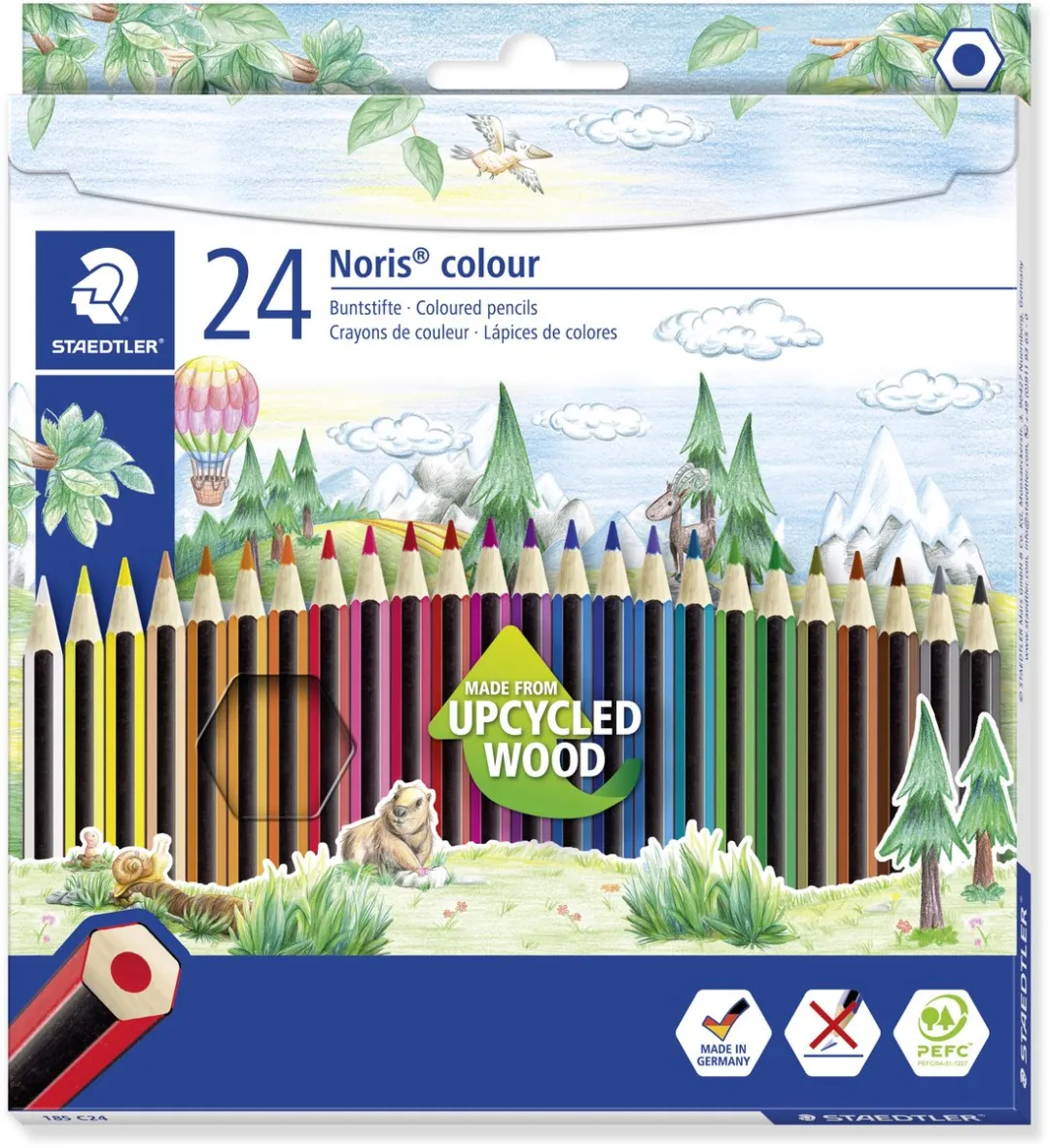 STAEDTLER Noris Ass Kleurpotlood 24 Stuks