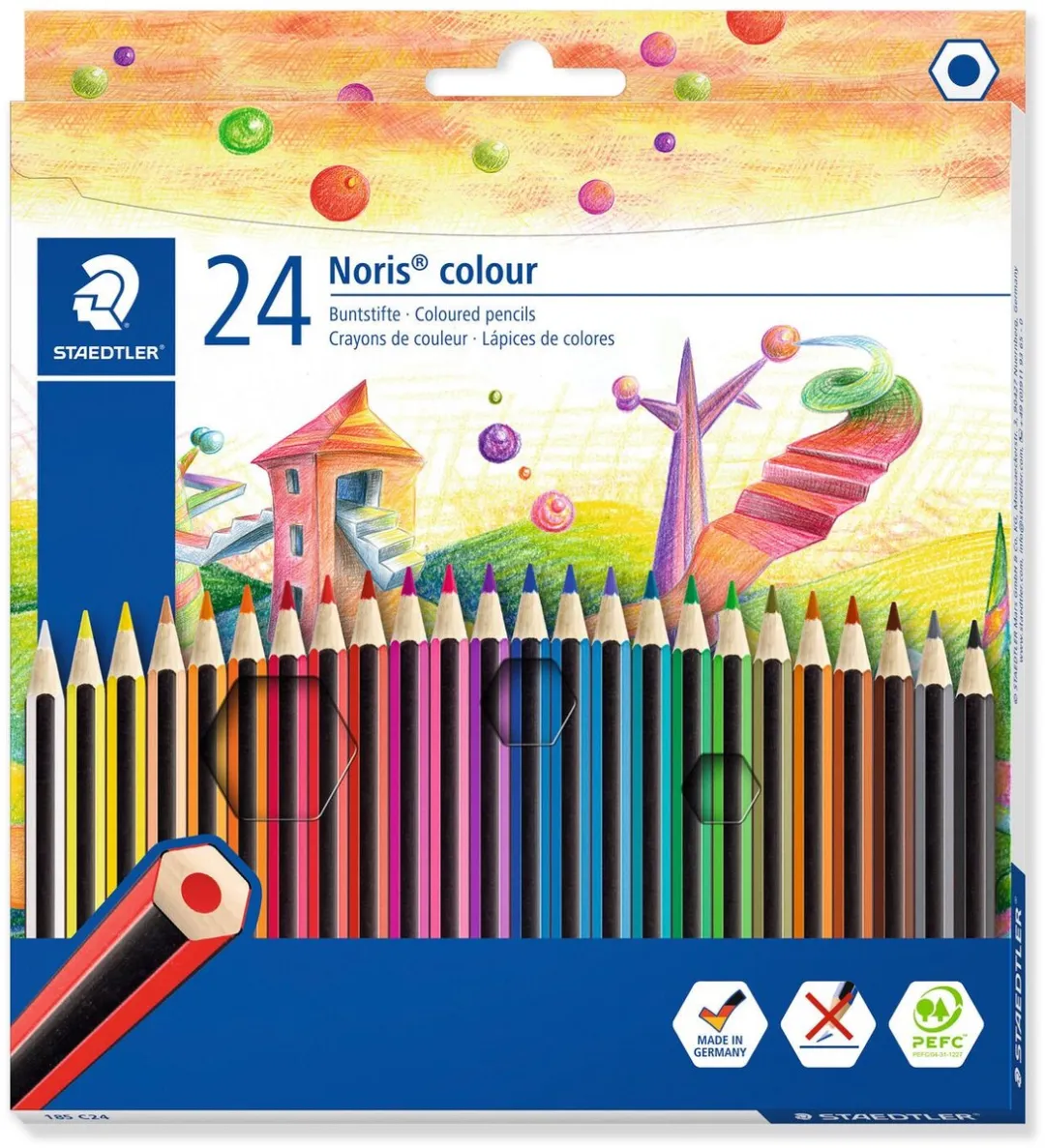 STAEDTLER Noris Ass Kleurpotlood 24 Stuks