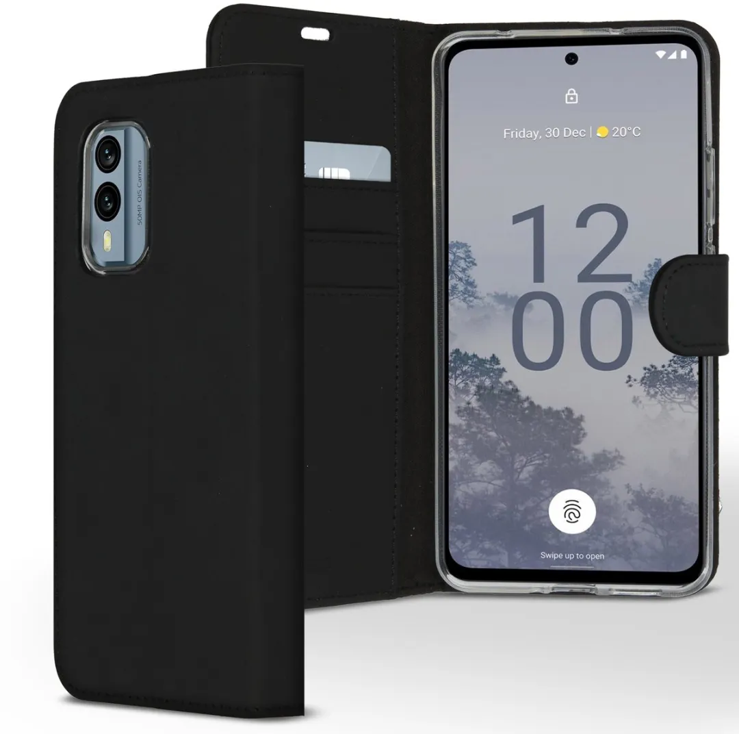 Accezz Hoesje Nokia X30 Wallet Softcase - Zwart