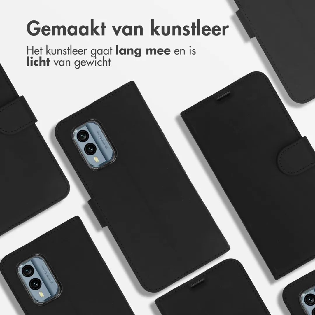 Accezz Hoesje Nokia X30 Wallet Softcase - Zwart