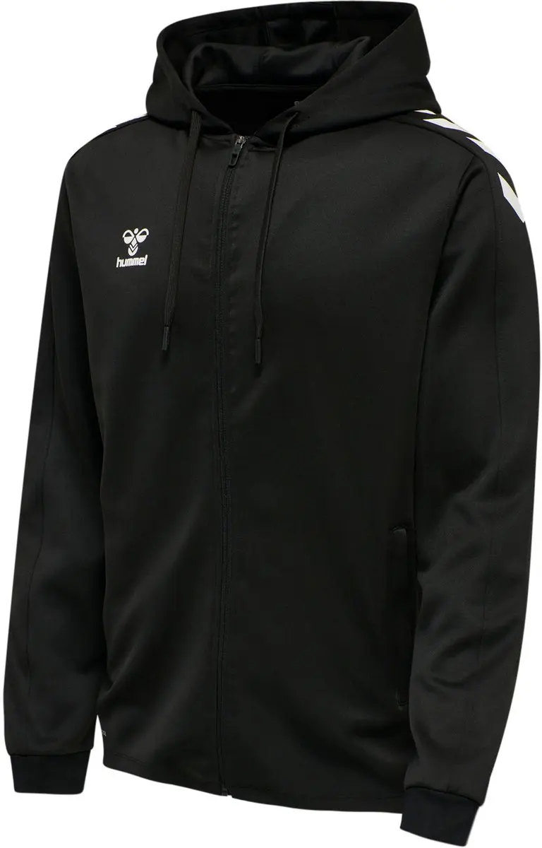 Hummel hmlCORE Zipper Hoodie - Zwart - S - afbeelding 2 van 6