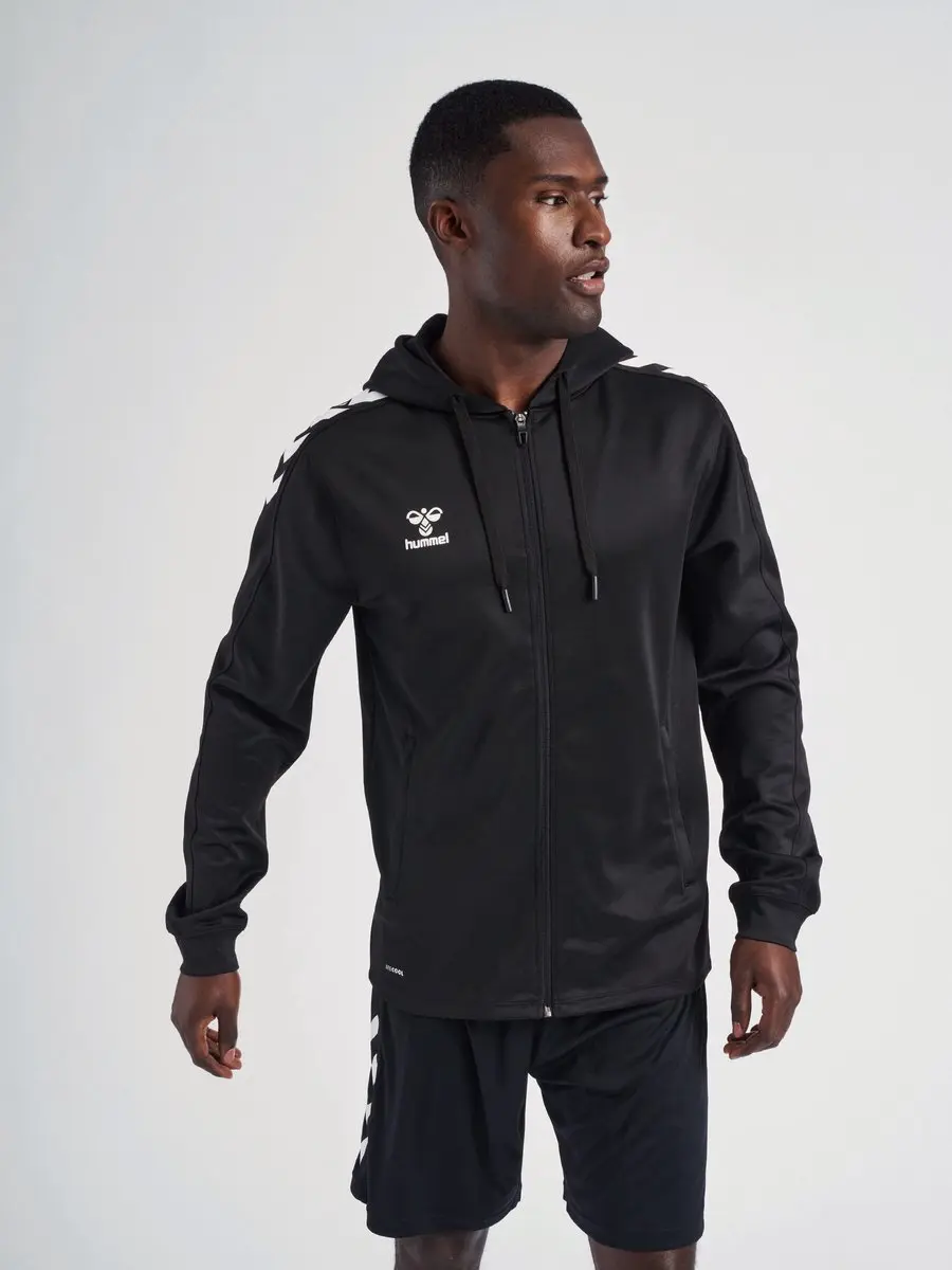 Hummel hmlCORE Zipper Hoodie - Zwart - S - afbeelding 5 van 6