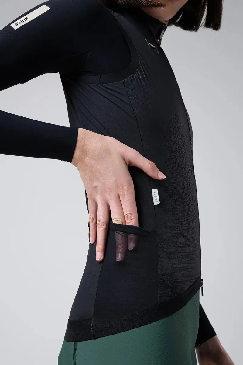 Gobik Vector 2.0 Crow Dames Bodywarmer - Zwart - afbeelding 2 van 6
